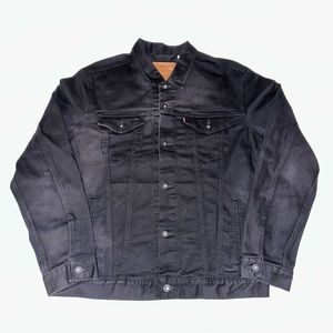 Men's Regular Fit Non-Stretch Denim Trucker Jacket